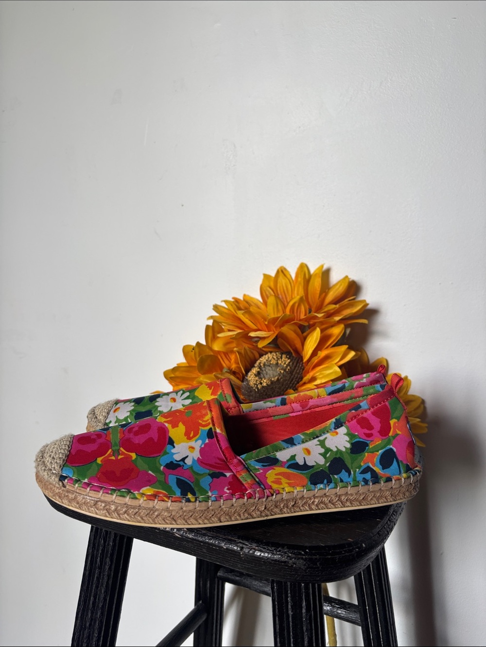 Sea Star x Frances Valentine Floral Mariner Espadrilles - Picture 2 of 9